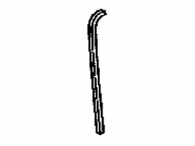 Toyota 75574-42020 Moulding,  Back Window,  Outside LH