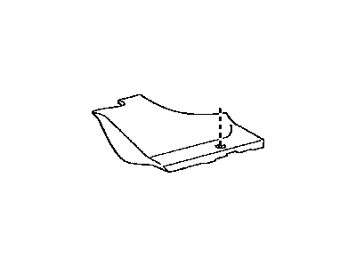 Toyota 55214-42050 Pad, Dash Panel Insulator