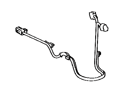 Toyota 89746-42010 Harness, Electrical Key Wire