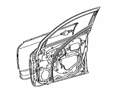 Toyota 67001-42110 Panel Sub-Assy,  Front Door,  RH