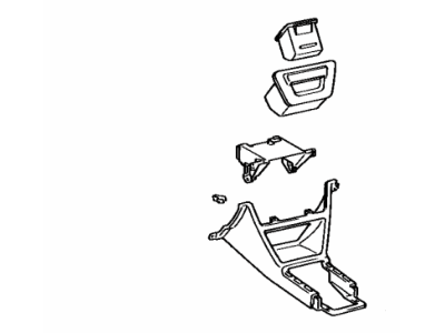 1999 Toyota Avalon Center Console Base - 58810-AC010-E0