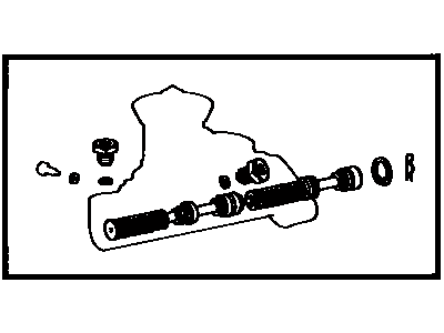 Toyota 04493-16010 Cylinder Kit, Brake Master