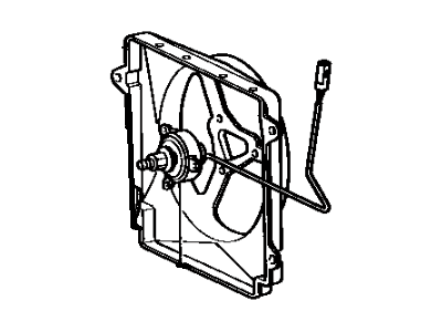 Toyota Fan Motor - 88550-16041