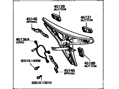 Toyota 45130-10050-01 Pad