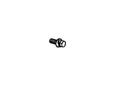 Toyota 90119-08028 Bolt, With Washer