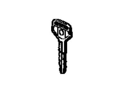 Toyota 90999-00066 Key, Blank