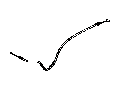 Toyota Supra Hood Cable - 53630-14241