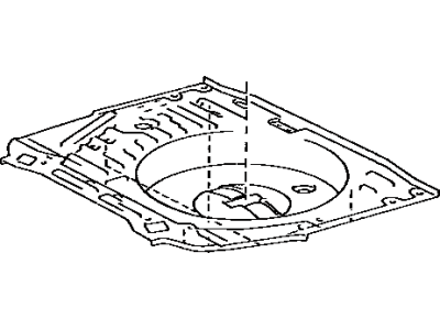 Toyota Supra Floor Pan - 58311-14171