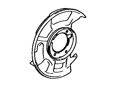 Toyota Supra Backing Plate - 47782-14100