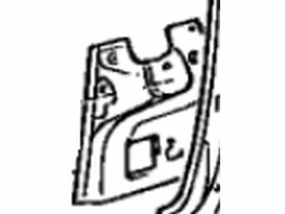 Toyota 61346-14030 Pillar Reinforcement