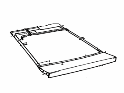 Toyota 67005-14310 Panel Sub-Assy,  Back Door