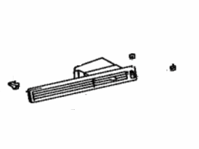 Toyota 55670-14060-05 Register Assy,  Instrument Panel,  NO.3