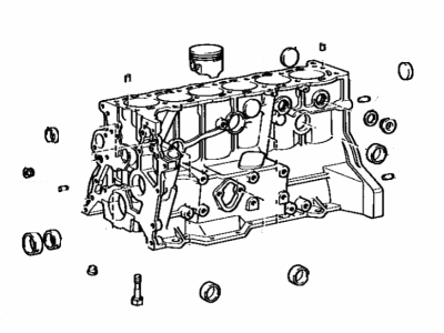 Toyota 11401-49577 Cylinder Block