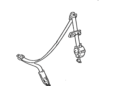 Toyota Supra Seat Belt - 73220-14381-03