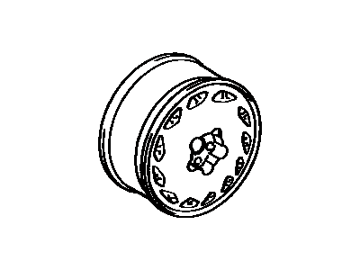 Toyota Supra Spare Wheel - 42611-14810