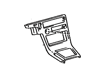 Toyota 55405-14110 Center Panel