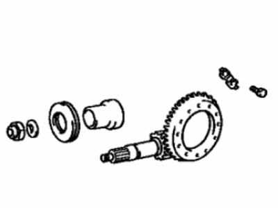 Toyota 41201-19535 Ring & Pinion