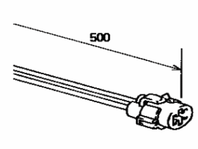 Toyota 82985-20010 Wire,  Side Turn Signal Lamp Repair