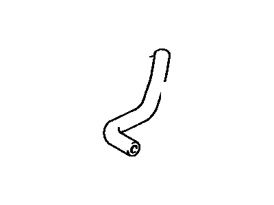 Toyota 17347-42010 Hose, Air(For Idle Speed Control Valve)