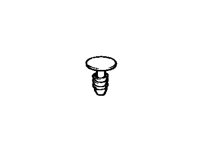 Toyota 67869-12010 Clip Sub-Assy,  Outside Moulding