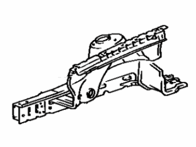 53702-14934 Toyota Apron Sub-Assembly, Front Fender, Driver Side Illustration 1 of 1
