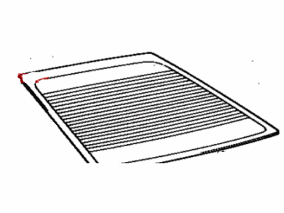 Toyota 68131-14161 Lift Gate Glass