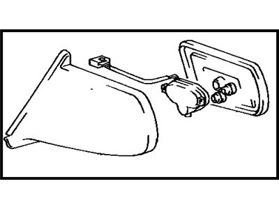 Toyota Supra Car Mirror - 87910-1B050-34