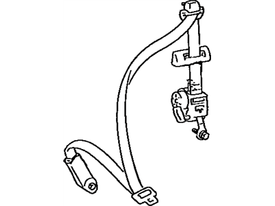 Toyota Supra Seat Belt - 73210-14441-03