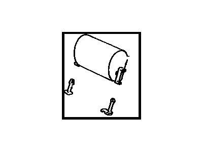 71910-14680-03 Toyota Headrest Assembly, Front Seat Illustration 1 of 1