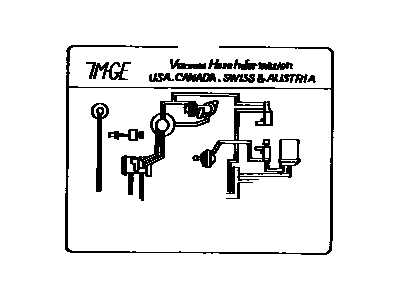 Toyota 17792-42040 Label
