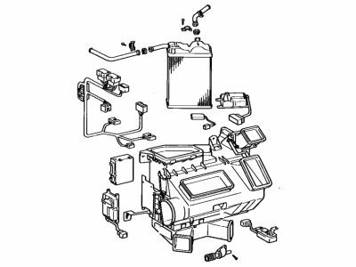 Toyota 87150-14290 Heater Assembly