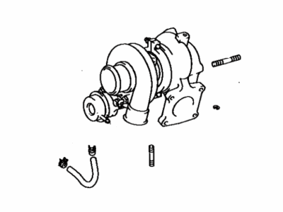 Toyota Cressida Turbocharger - 17201-42011