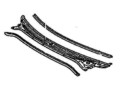 Toyota 55708-20200 Louver