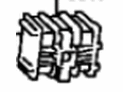 Toyota 82666-42110 Holder,  Connector NO.7