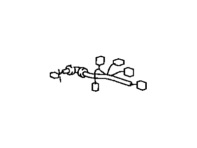 Toyota 82153-42030 Wire,  Rear Door,  NO.1