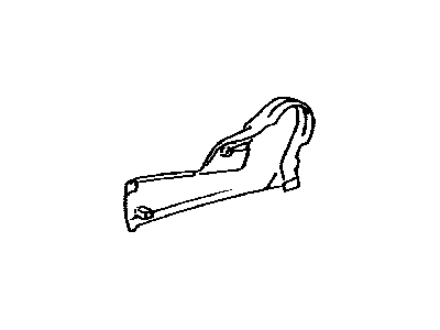 Toyota 71811-42050-B0 Cover,  Reclining Adjuster,  RH