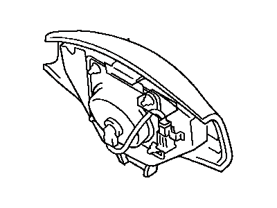 Toyota 45130-42140-C0 Button Assy,  Horn