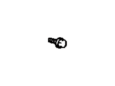 Toyota 91631-J0612 Bolt, With Washer