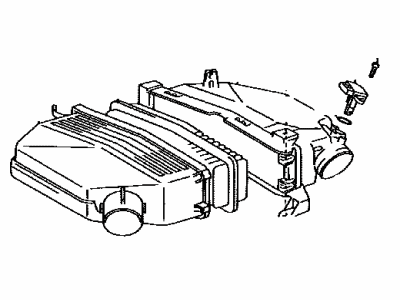 Toyota 17700-28091 Cleaner Assy,  Air
