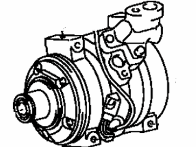 Toyota 88320-42080 Compressor Assy,  Cooler
