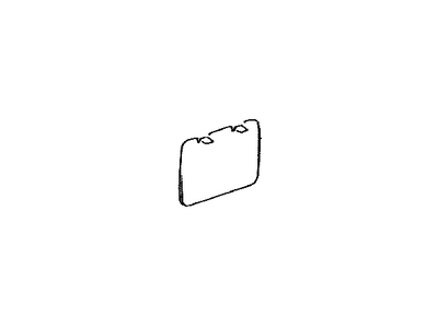 Toyota 64743-42010-E0 Cover,  Side Trim Tool Bag