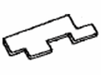 Toyota 55614-42020 Pad,  Instrument Panel Under Tray Silencer,  NO.3