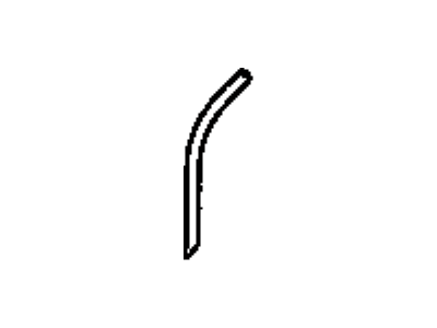 Toyota 63249-42090 Hose(For Sliding Roof Or Removable Roof Drain)