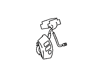 Toyota 84247-42010-C0 Switch,  Steering Pad,  LH