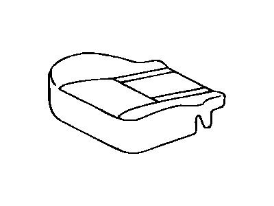 Toyota 71071-42210-B3 Cover,  Front Seat Cushion,  RH(For Separate Type)