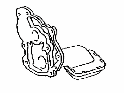 Toyota 15012-28030 Cover Sub-Assy,  Oil Pump