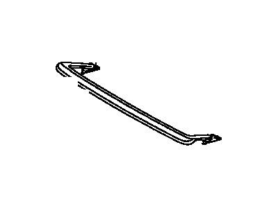 Toyota 63209-42040 Panel Sub-Assy,  Roof Wind Deflector