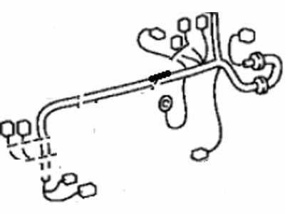 Toyota 82184-42200 Wire,  Back Door,  NO.1