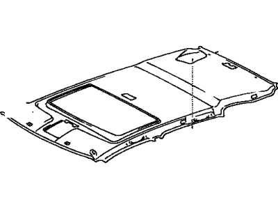 Toyota 63310-42261-B0 Headlining Assy,  Roof