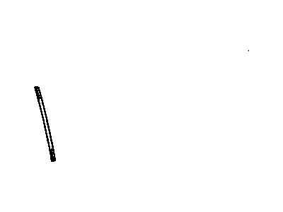 Toyota 75573-42020 Moulding,  Back Window,  Outside